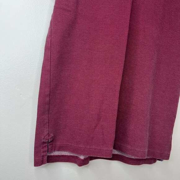 Vintage 70s/80s LL Bean 100% Cotton Polo with Denim/Chambray Collar, Sz Small - Picture 3 of 6